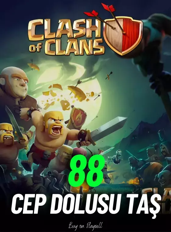 Clash of Clans 88 Taş