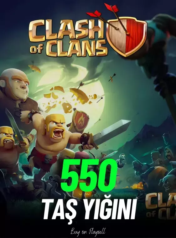 Clash of Clans 550 Taş