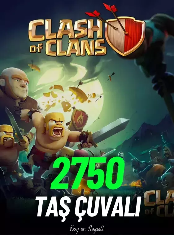 Clash of Clans 2750 Taş